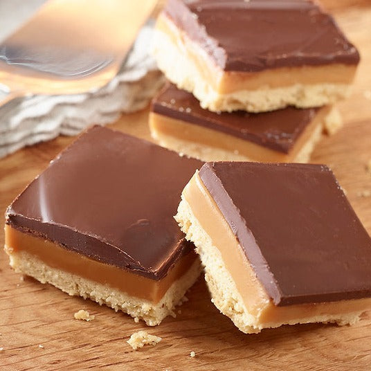 Tray of Caramel Shortcake