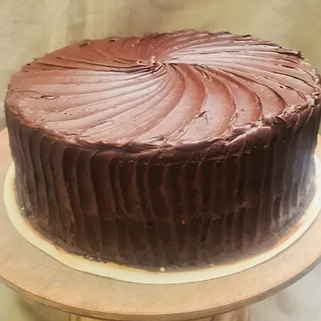 Chocolate Fudge Cake with Salted Caramel Buttercream